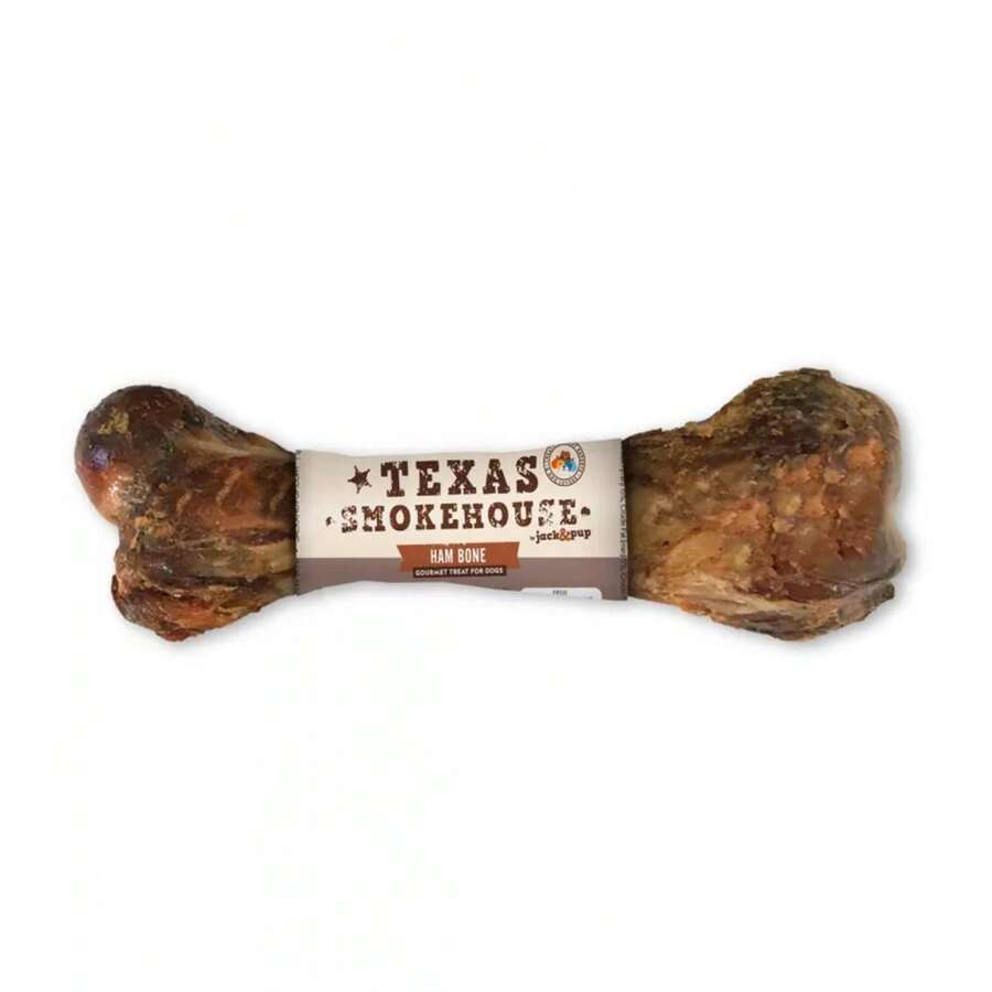 Smokehouse Ham Bone Pork Flavor Dog Treat - 8oz - 1 - 查看 1