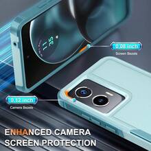 RMOCR Case Compatible With Moto G Stylus 5G 2024 Full Body Heavy Duty Rugged Shockproof Protective Phone Cover With Lanyard Strap Tempered Glass Screen Protector Mint Green - 薄荷綠 - 查看 7
