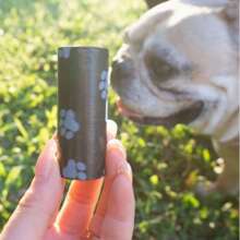 12 Stück/7 Stück/5 Stück Hundekotbeutel, 15 Beutel pro Rolle, aus dickerem Material gefertigt, leckagesicher & geruchlos, einfach zur Entsorgung von Katzen-/Hundeabfällen, Umwelt sauber halten! Mit Zugband-Design, einfach zuziehen zum Verschließen, schmutzige Hände vermeiden, praktisch & hygienisch. Große Kapazität, wirtschaftlich, für langfristigen Bedarf geeignet. Kompakte Rollenform, leicht mitzunehmen.