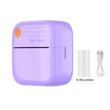 Impressora Térmica Mini, Máquina Portátil sem Tinta, Usada para Notas, Diários DIY, Presentes, Aprendizagem de Gráficos, Gráficos Anatômicos, Fotos