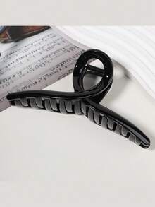 2件套亮面咖啡色豹纹优雅豪华超大号发爪夹，复古豹纹时尚造型发夹，适合日常及正式下午茶场合，发夹，发卡，发饰，时尚发饰，优雅发夹，秋冬蝴蝶结发饰，适合度假装扮，女士夏季装扮发夹 - 彩色 - 查看 9