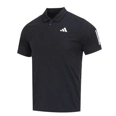 Adidas 男士宽松POLO衫，CLUB 3STR POLO，休闲运动短袖
