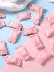 120pcs (10pcs/Pack) Compressed Facial Wet Wipes - Luxurious Soft, Alcohol-Free, Suitable For All Skin Types, Fast Dissolving, Fragrance-Free, Non-Woven Fabric, Perfect Travel Companion, Gentle & Effective, 100% Disposable