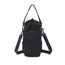 Travel Water Bottle Sleeve Pouch, Multifunctional Cup Holder, Outdoor Cycling Sport Water Bottle Shoulder Bag Sling Canteen Cover