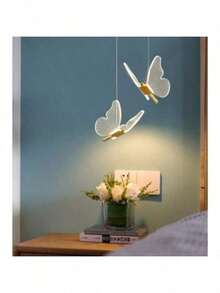 Butterfly LED Chandelier/Interior Lighting 3 Color Chandelier - Gold - View 5