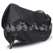 1pc All-Season Durable Waterproof Bicycle & Motorcycle Cover | Fits Vehicles Up To 150kg | Hand Washable Material | Design For Bike Storage | Bicycle Accessories