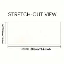 23.6*78.74inch Classic Reusable Dry Erase Wall Decal, Easy To Clean Without Glue, Suitable For Living Room, Bedroom, Office, Classroom - Home Decor Accessory, Adorable Room Decoration Kitchen Accessories Kitchen Wall Decor Wallpaper Wall Paper Wall Stickers