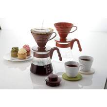 Hario  - Juego de cafetera, Negro, Tamaño 02 (mediano: 1-4 tazas de café) SCFB - BLANCO - Ver 6