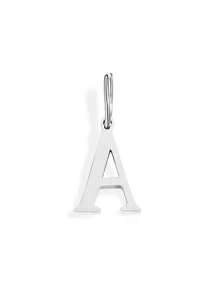 1pc Stainless Steel Initial Pendant Letter Pendant Men's And Women's Key Pendant Accessories Necklace Earrings Pendant Pendant