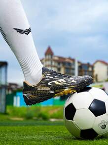 Tacos de fútbol/soccer para niños, con tachuelas para niños y niñas estudiantes, adecuados para canchas de césped artificial y natural