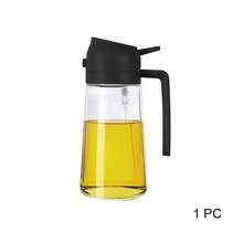 2 In 1 Oil Dispenser And Oil Sprayer, 470ml Dispenser Bottle Spray And Pour, Plastic Olive Oil Sprayer For Cooking, Oil Spray Bottle Mister Spritzer For BBQ, Air Fryer, Kitchen - Multicolor - View 16