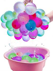 111 piezas Bomba de globo de agua para juego de agua de verano, fiesta de agua - Multicolor - Ver 4