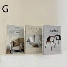 1 件/3 件时尚仿书装饰、豪华装饰书籍、客厅装饰、家居装饰、咖啡桌书籍、现代风格装饰书籍、可堆叠展示书籍、酒店装饰、礼品