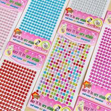1 Set Acrylic Diamond Stickers, Includes 3 Different Sizes (6mm) And 15 Vivid Colors, Suitable For Decorating Various Surfaces Such As Phone Cases, Pen Holders, Photo Album, Glassware And More. This Diverse Set Provides A Unique DIY Experience To Showcase Your Personalized Creativity.