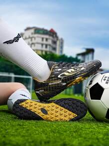 Tacos de fútbol/soccer para niños, con tachuelas para niños y niñas estudiantes, adecuados para canchas de césped artificial y natural