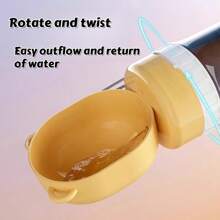 1pc Portable Pet Dog Water Cup, Outdoor Dog Walking Drinking Bottle, Pet Supplies