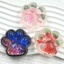 1/2/4/5 piezas Caja ciega Juguete apretable con forma de pata de gato, de repuesta lenta, juguete sensorial lindo, juguete de novedad, juguete de simulación de blobfish kawaii, juguete comprimible para autismo, alivio de estrés de silicona, regalo sorpresa de Navidad/Halloween/cumpleaños, suministros para fiesta festiva, artículo esencial de oficina