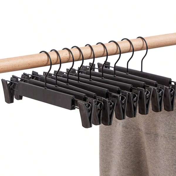 40 pièces/20 pièces/10 pièces/1 pièce Pinces à pantalon, supports pour les vêtements à utiliser à la maison et dans les boutiques de vêtements, sans couture, antidérapant, pour pantalons, jupes. Pinces à pantalon finition mate, cintres pour magasin de vêtements pour adultes, cintres finition mate colorés, pinces à pantalon extensibles, cintres multicolores, printemps, été, JK