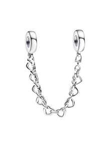 Disney 1 Piece Of 925  Sterling Silver Pendant Bead Necklace, Suitable For The Original DI.Y Bracelet, Women's Birthday Engagement Fashion Jewelry Gift Hot-Selling Style.