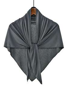 1 pièce Foulard triangulaire antidérapant et respirant pour femmes, bonnet de doublure de couleur unie décontracté, peut être utilisé comme bandeau de sport, confortable et frais pour un port quotidien