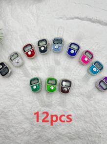 Glitzernder Strass-Fingerring Tally Counter, Mini Handtally Counter, Max Zählung 99999