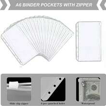 A6 Monochrome Binder For Notebook And Accounts Back To School - Grey - View 7