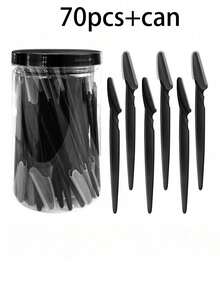 70件/50件/30件/20件装多色眉毛修剪器和剃须刀套装，眉毛修剪器和剃须刀，去角质和脱毛工具，身体毛发修剪器和面部及眉毛剃须刀套装，长柄刀片配精密保护盒，多功能眉毛修剪器，适用于比基尼或旅行，化妆，价格实惠，房间装饰，梳妆台，旅行，卧室，化妆配件，眉毛剃刀，价格实惠，圣诞礼物，化妆品，化妆工具，便宜货，礼物，女士礼物，圣诞礼物 - 粉色 - 查看 13