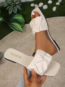 Sandalias planas para adolescentes, nuevos llegados, pantuflas con lentejuelas, cómodas, elegantes, delgadas, adecuadas para interiores y exteriores, playa, viaje, vacaciones
