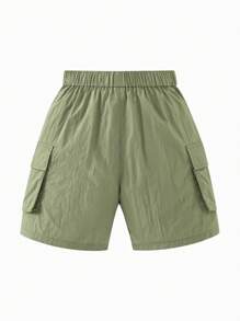 mini bala Unisex Kids' Outdoor Shorts – A-Line Loose Cooling Summer Pants, Stylish Summer Outfit