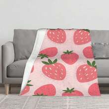 Strawberries A Refreshing Summer Treat 0printing French Veet Flannel Blankets, Bedding Blankets, Art Picture Blankets, Pernalized Blankets, Friend Blankets, Comfort Blankets, Family Gifts, Wedding Gifts, Birthday Gifts, Friend Gifts, Wable Comfort Gifts, Warm And Cozy Customization, Unique And Pernalized I Gift, I Gift, Boyfriend Gift, Dad Gift, Mom Gift, I Friend Gift, I Family Gift, Dad, Family, Mom, Friend Annrsaries, Vaine's Day, Mother's Day, Birthdays, 's Day, Father's Day, Graduations, Cistmas, Weddings, Fas, Beds, Cars, Tea Rooms, Bedrooms, Living Rooms, Nap Blankets Printing - Picture Color - View 1