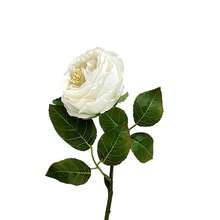 Artificial Bouquet Fake Flowers UV Resistant Faux Plants For Vase Wedding Decor - White - View 6