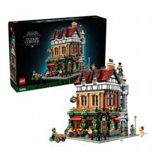LEGO Set di mattoncini LEGO per costruire un angolo di strada inglese, adatto come regalo per bambini
