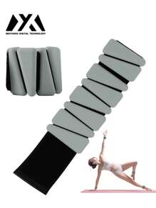 MEIYIXING MEIYIXING Wrist Weights Set Of 2, Adjustable SiliconeWorkout Weights For Women And Men,Wearable Ankle/Wrist Weights Suitable ForYoga, Dance, Pilates, Pool Exercises AndJogging, 2lb