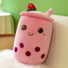 1 pieza Cojín de peluche con perla de té con leche - Muñeco de peluche del mismo estilo - Peluche super suave - Regalo para seres queridos - Muñeco - Expresión de dibujos animados linda - Varios juguetes de peluche de té con leche - Opción perfecta para bebés que no pueden beber té con leche - Muñeco - Muñeco - Regalo perfecto - Regalo de cumpleaños - Regalo ideal - Regalo premium - Regalo - Muñeco - Muñeco
