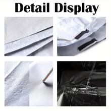 1pc All-Season Durable Waterproof Bicycle & Motorcycle Cover | Fits Vehicles Up To 150kg | Hand Washable Material | Design For Bike Storage | Bicycle Accessories