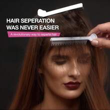 1支专业沙龙美发挑染梳，多功能，适用于发型设计、染发和挑染，返校季、旅行度假必备，女士美发配件，头发，旅行，美发产品，美发工具，美发用品，理发师，理发师配件，理发店，美发设备