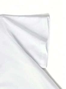Maglietta casual da donna con scollo tondo e maniche corte, con stampa a pasta, outfit estivi per uscire
