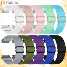 Cinturini per orologio compatibili da 20 mm e 22 mm, con sistema di rilascio rapido, bracciali regolabili e elastici in nylon intrecciato, cinturini di ricambio elastici, sportivi e in tessuto per uomo e donna