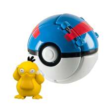 pokemon 1 set/2 pezzi 1 Pokeball + 1 Giocattolo modello Pokemon, Pallina Sorpresa Pokemon con animale domestico che salta fuori, Giocattolo da collezione divertente, Perfetto come regalo di compleanno, Souvenir per feste