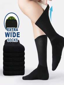[Calcetines deportivos para hombres talla grande vendidos] 100/50/40/30/20/15/10/5 pares, diseño clásico, transpirables, que absorben la humedad, alta elasticidad, opciones de multicolor, oferta por tiempo limitado, calcetines de