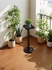 Adjustable Four-Leaf Clover Shaped Side Table, Coffee Table, End Table For Sofa, Bedside, Small Spaces, Mobile And Convenient For Lawn And Patio