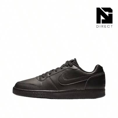 Ebernon Low 'Triple Black' - Men's Lifestyle Sneakers  Shose For Man-Vintage-Spring Summer-Inspired Running Shoes, Shock-Absorbing Comfort, Gym To 