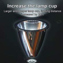 2025 Professional LED Scuba Diving Flashlight 60000LM IPX8 Rate Waterproof Torch Underwater 300M 18650 Battery Dive Flashlight - Black - View 8