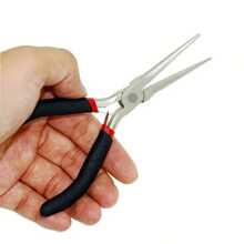 1PC Multi Tool Long Nose Plier Needle Nose Plier Forceps Repair Hand Tool