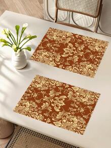 1 buc. Față de masă cu model floral Red Palace, stil boem, material imitație de in, 1 fel de masă, 4 șervețele, 1 față de pernă, 3 opțiuni de produse, decor pentru casă, articole pentru petreceri de interior/exterior, decorare tematică, decorare cameră. Potrivit pentru decorarea bucătăriei și decorarea petrecerilor pentru evenimente.