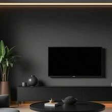 1 Roll Solid Room Decor Vinyl WallPaper, For Living Room Decor Walls Contact Paper, Wallpaper Peel And Stick, Countertops Furniture Stickers, For Kitchen Bedroom Cabinets Removable Waterproof Wallpaper Roll