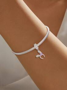 1 Stück modisches Haarband mit Kaninchen Ohren und Perlen Charms, geeignet für Frauen Armbänder, Armreifen, DIY Schmuckherstellung und tägliche Outfit Kombination, Schmuckdekoration für Mädchen