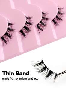 7 Pairs Rikuaild Natural Looking Fluffy & Soft Criss-Cross False Eyelashes, Lightweight For Everyday Wear - Criss Cross lashes - View 5