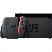 Nintendo Switch 2 System - Multi- Hong Kong Version (HK Charger With HK To US Plug Adapter) - Black - View 3