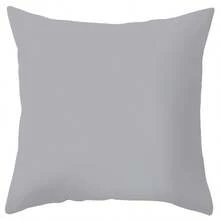 1件100%涤纶纤维枕套，纯色系列，多色，可机洗，适合装饰沙发、客厅、房间、户外露台和庭院。单面印花，不含枕芯（16英寸*16英寸、18英寸*18英寸、20英寸*20英寸、12英寸*20英寸） - 彩色 - 查看 9
